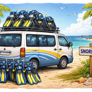 Minibusausflug Schnorcheln