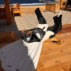 Maske und Schnorchel